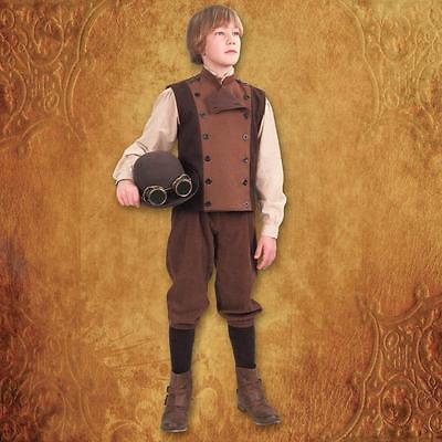 Medieval  Edison Vest for Children Men's Costume - Medieval Replicas