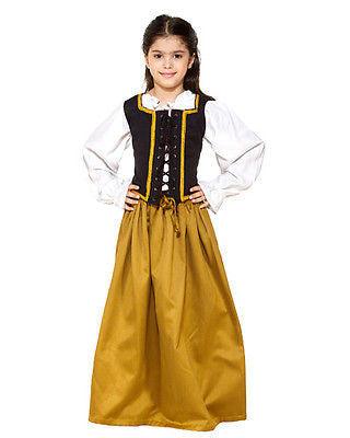 Renaissance Girls Cotton Medieval Skirt Woman's Costume - Medieval Replicas