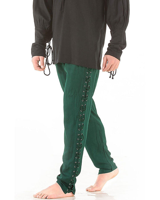 MEDIEVAL Lace-Up Pants Men's Costume - Medieval Replicas