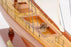 Columbia Wooden Yacht Model 24" Long - Medieval Replicas