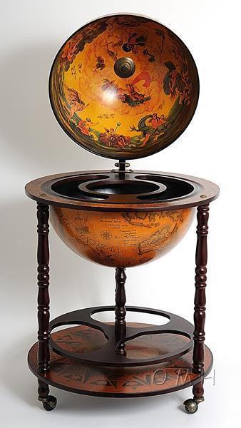 Globe drink cabinet 17 3/4 inches - Medieval Replicas