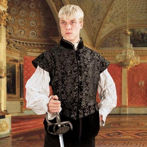 Renaissance Medieval Aramis Doublet Men's Costume - Medieval Replicas