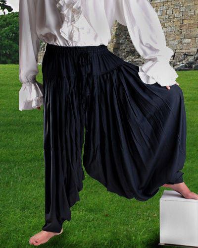 RENAISSANCE MEDIEVAL PATIALA PANTS Woman's Costume - Medieval Replicas