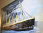 Titanic 3D Painting Handmade Using Metal And Painted - Medieval Replicas