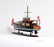 DOLPHIN PAINTED MODEL YACHT 26 INCH LONG - Medieval Replicas