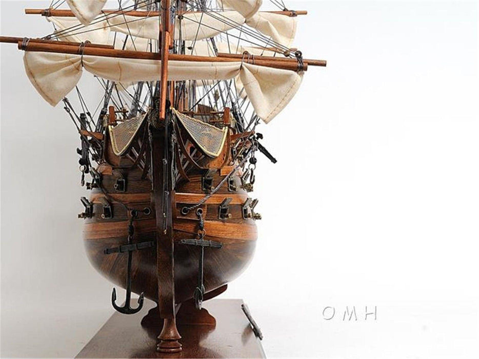 Victory Horatio Nelson's Flagship Wooden Model Ship 37 Inch Long - Medieval Replicas