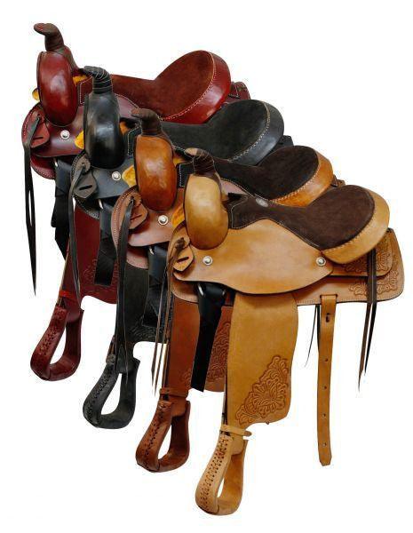 Roping Style saddle made by Buffalo Saddlery - Medieval Replicas