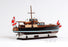 DOLPHIN PAINTED MODEL YACHT 26 INCH LONG - Medieval Replicas