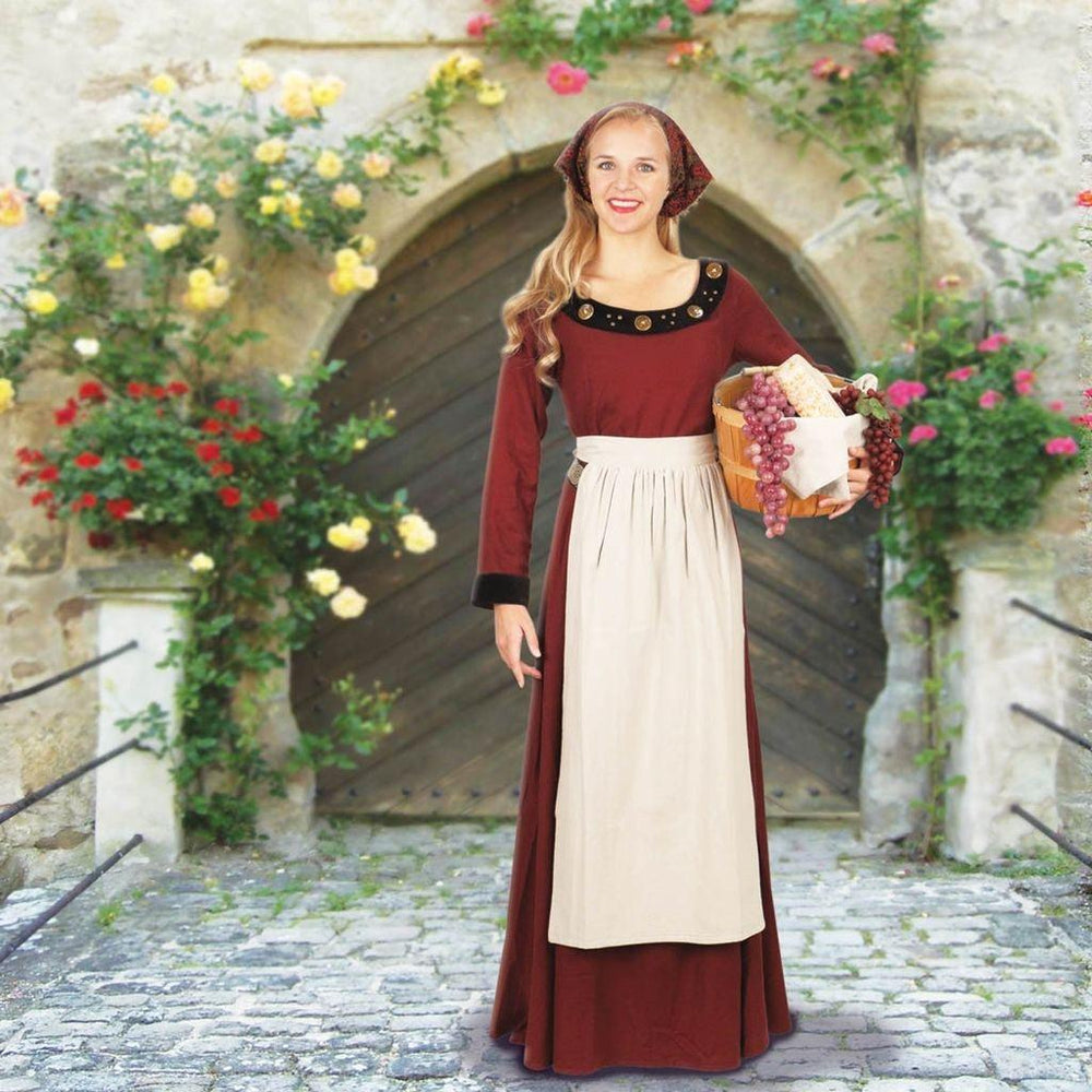 Renaissance Medieval Period Apron Woman's Costume - Medieval Replicas