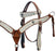 Double T barrel saddle set with hair on accents 14", 15", 16" - Medieval Replicas