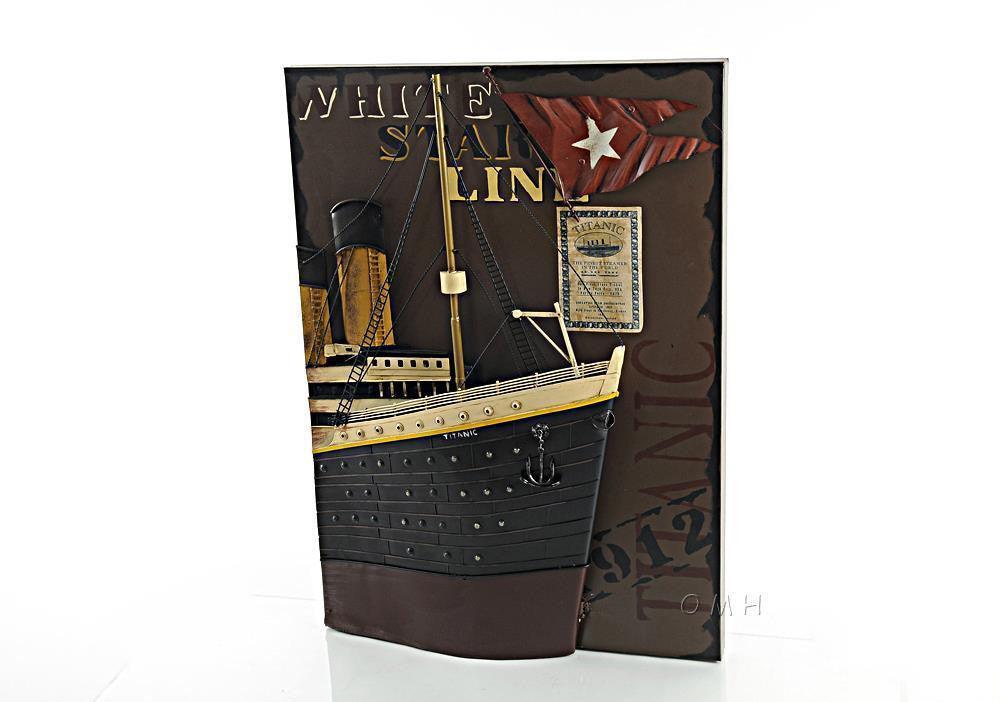 Titanic Ship Front Bow 3D Painting - Medieval Replicas