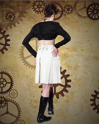Steampunk Dress ::  Abigale Dieselpunk 2-pc Ensemble Woman's Costume - Medieval Replicas
