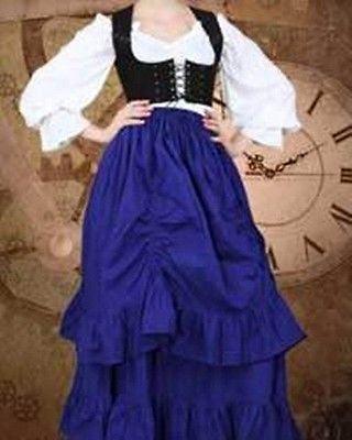 Steampunk Trousers & Skirts :: The Downshire Skirt Woman's Costume - Medieval Replicas