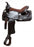 Economy Style Horse Saddle With Suede Leather Seat. 16" - Medieval Replicas