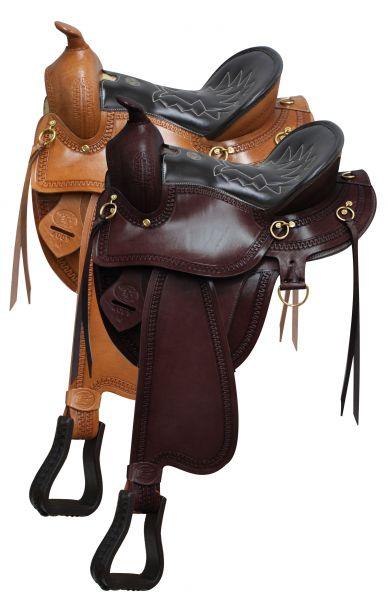 Double T Gaited Horse Saddle 16", 17" - Medieval Replicas