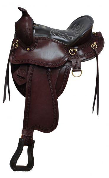 Double T Gaited Horse Saddle 16", 17" - Medieval Replicas