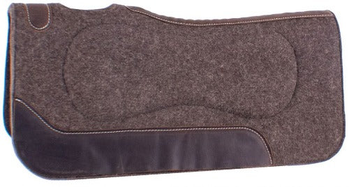 Showman 32"x 32"Mohair Wool built up horse saddle pad