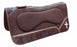 Showman ® 31" x 32" x 1" Brown felt built up horse saddle pad