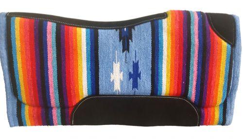 32" x 32" Contoured Serape Felt Bottom Saddle Pad - Medieval Replicas