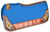 Showman Turquoise felt horse saddle pad