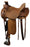 15", 16", 17" Showman® Roper saddle