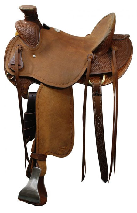 15", 16", 17" Showman® Roper saddle