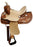 Double T  Youth roper style saddle with hard seat 12" - Medieval Replicas