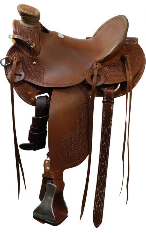 Showman™ Roping Saddle.15", 16", 17" - Medieval Replicas