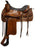 Double T Pleasure Style Saddle with Top Grain Leather Seat. 16 inches - Medieval Replicas