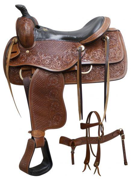 Double T 16" Pleasure Saddle Set - Medieval Replicas