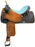 14",15", 16" Showman ® Argentina cow leather barrel saddle