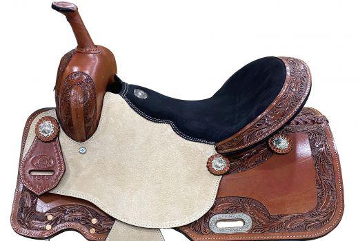 14", 15" Circle S Barrel style horse saddle - Medieval Replicas