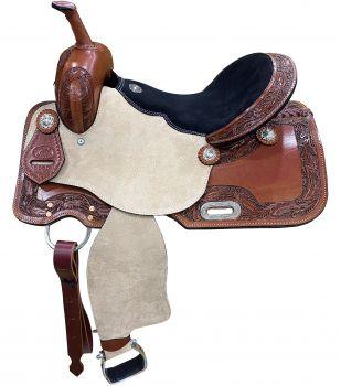 14", 15" Circle S Barrel style horse saddle - Medieval Replicas