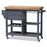 SUNDERLAND FARMHOUSE GREY WOOD KITCHEN CART - Medieval Replicas