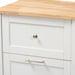 MARCEL BROWN FINISHED KITCHEN CABINET - Medieval Replicas