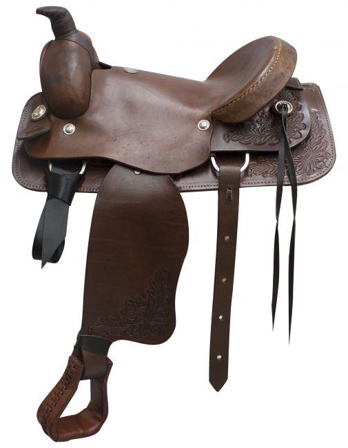 Buffalo Style Horse Saddle 16" - Medieval Replicas