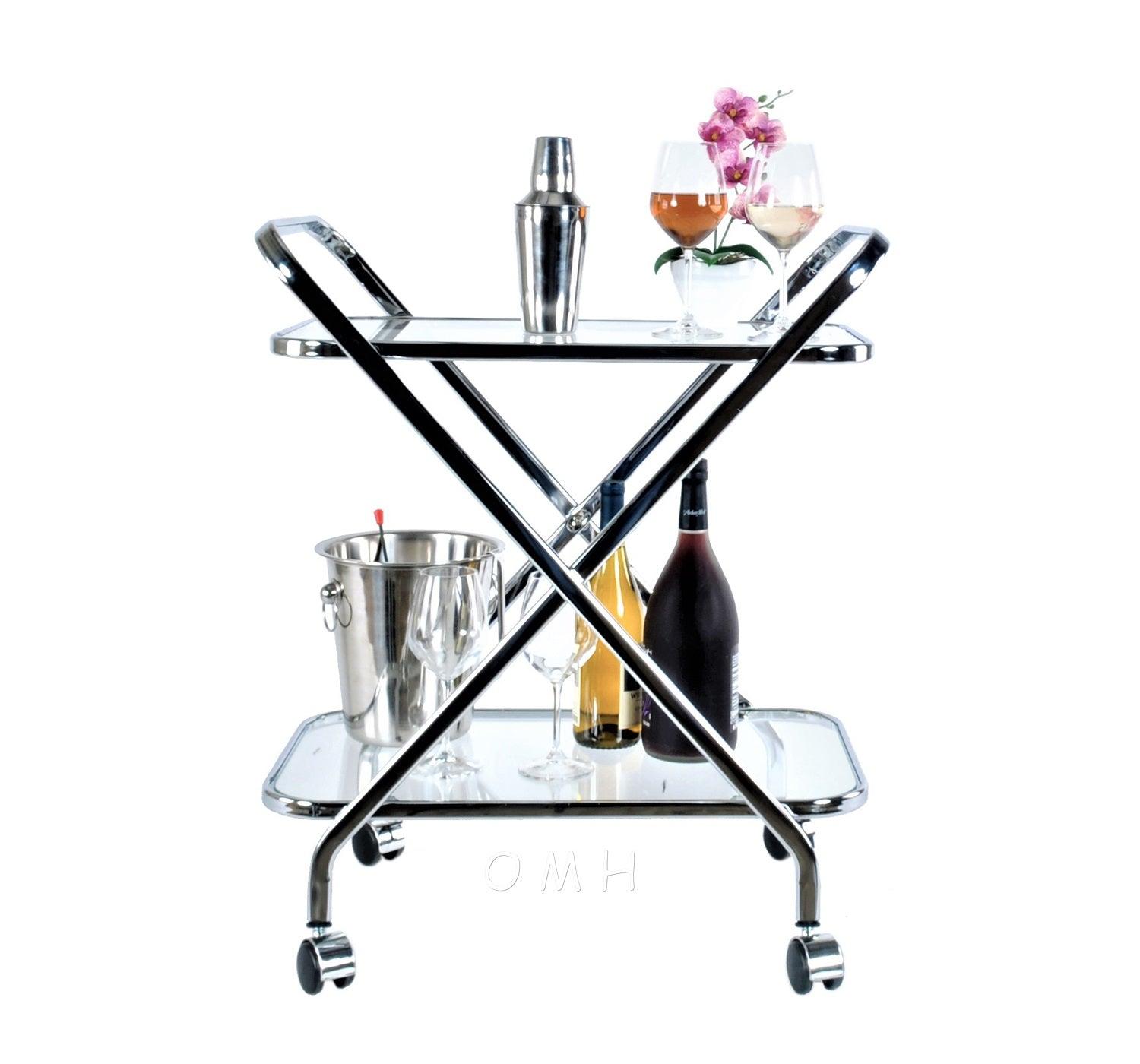 Anne Home - X-Shape Bar Cart - Medieval Replicas