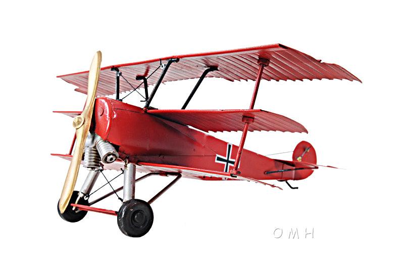 1917 Red Baron Fokker Triplane Aeroplane model - Medieval Replicas