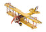 1918 Yellow Curtiss JN-4 1:24 Aeroplane model - Medieval Replicas