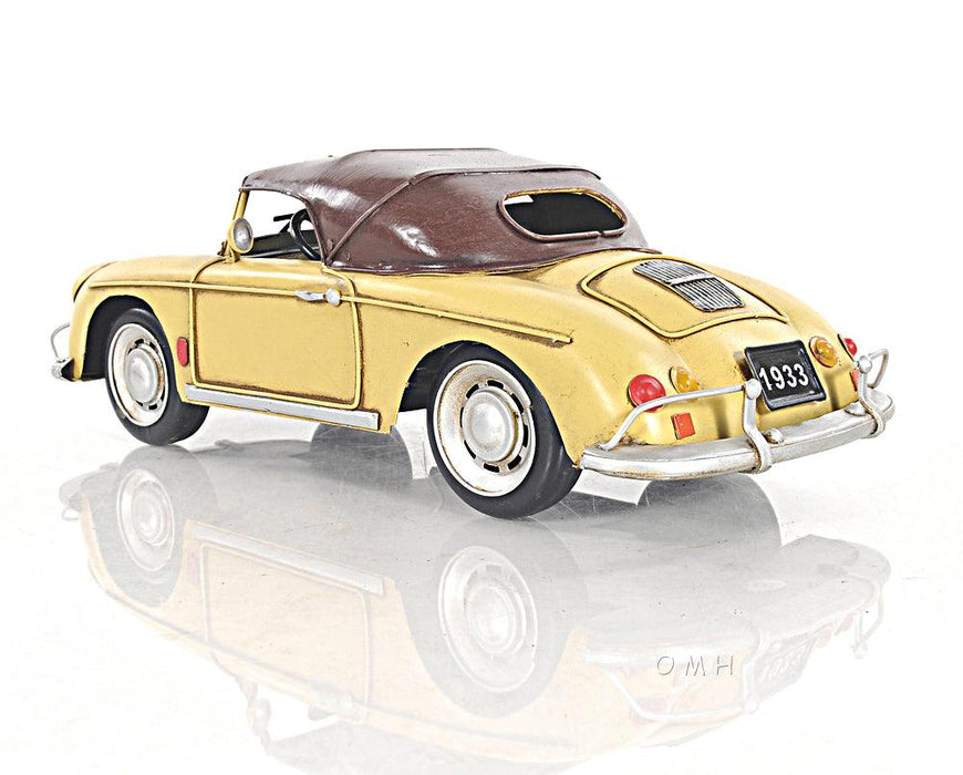 1955 Porsche 356 Speedster Car Model - Medieval Replicas