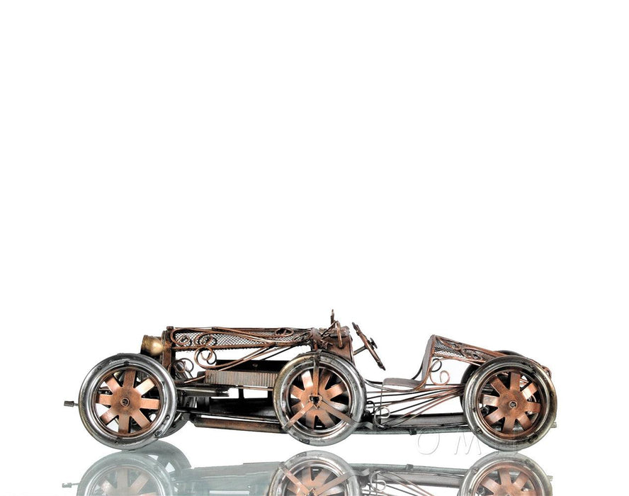 1924 Bugatti Type 35 Open Frame Car Model - Medieval Replicas