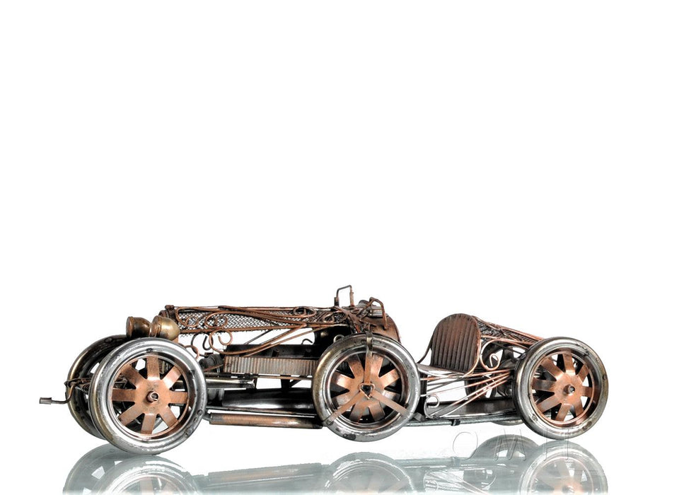 1924 Bugatti Type 35 Open Frame Car Model - Medieval Replicas