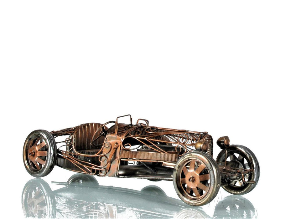 1924 Bugatti Type 35 Open Frame Car Model - Medieval Replicas