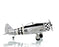 1943 Republic P-47 Bomber-Fighter Aeroplane model - Medieval Replicas