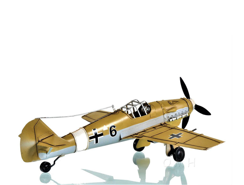 1935 Messerschmitt BF 109 Fighter Aeroplane model - Medieval Replicas