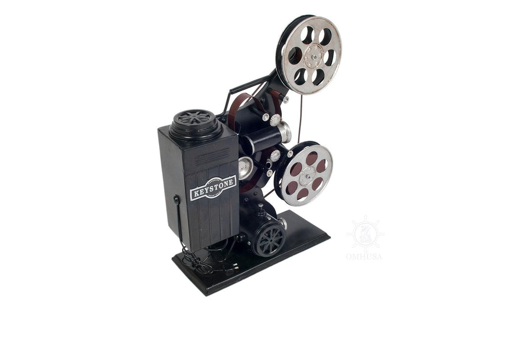 1930s Keystone 8mm Film Projector Model R-8 Metal - Medieval Replicas