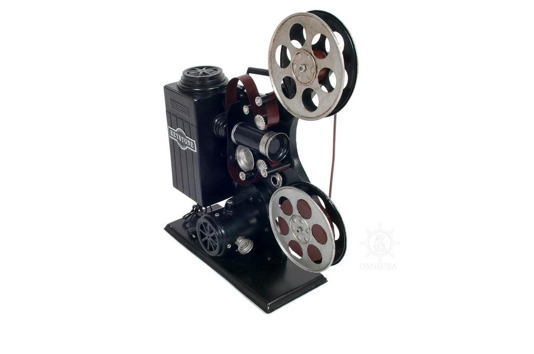 1930s Keystone 8mm Film Projector Model R-8 Metal - Medieval Replicas