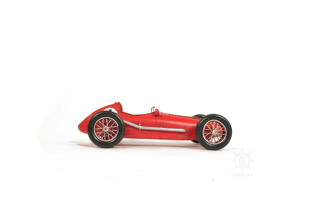 1958 Ferrari 246 F1 Model Red Metal Handmade - Medieval Replicas