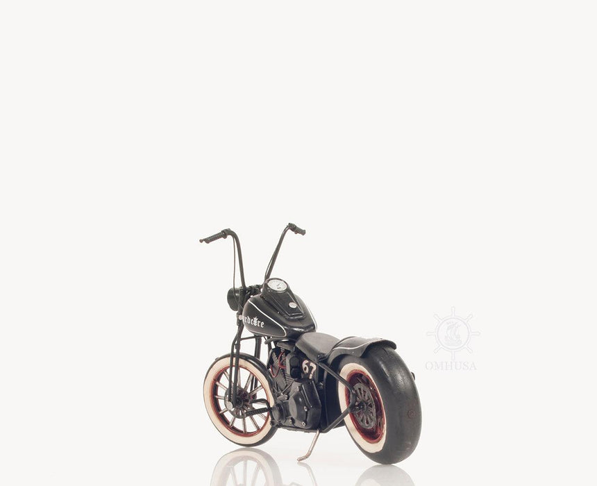 Hardcore 67 Chopper Motorcycle Metal Handmade Bikes Model - Medieval Replicas