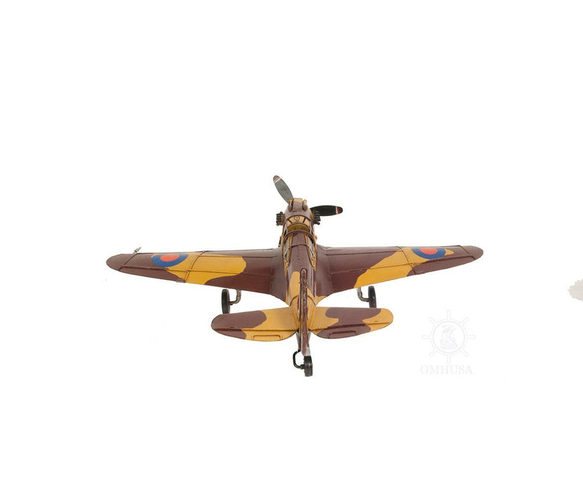 1941 Curtiss Hawk 81A Metal Handmade Scaled Aeroplane Model - Medieval Replicas